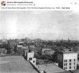 1925 ca. Minneapolis, MN View of Downtown FB