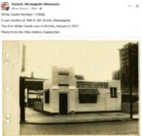 1926 Minneapolis, MN White Castle Number 1 FB