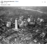 1929 Minneapolis, MN Birds Eye View FB