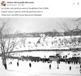 1938 Minneapolis, MN Powderhorn Park Ice Castle FB