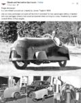 1939 James Tingle 2-Wheeled Concept Car FB