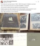 1940s-1960s Minneapolis, MN Firefighter scrapbook FB