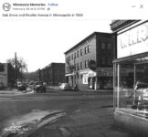 1950 Minneapolis, MN Oak Grove and Nicollet Avenue FB