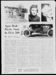 1957 5 19 Agan Rode Flashy Stutz In First 500 by Bat Williams article Evansville, IND Press This Sunday Look page 3 Carl Collection