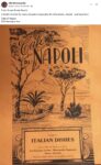 1960s ca. Minneapolis, MN Cafe DI NAPOLI menu FB