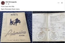 1960s ca. Minneapolis, MN Nye’s Polonaise Room menu FB