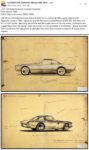 1961 3 STUDEBAKER Avanti Concept FB