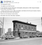 1972 Minneapolis, MN Triangle Bar FB