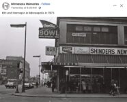 1973 Minneapolis, MN 6th and Hennepin SHINDERS FB
