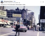 1974 Minneapolis, MN 7th and Hennepin Avenue FB
