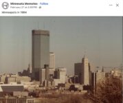 1984 Minneapolis, MN Skyline FB