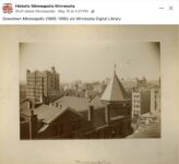 1885 – 1890 Minneapolis, MN FB
