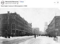 1899 Minneapolis, MN Washington Avenue FB