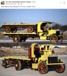 1918 PIERCE-ARROW Model X-4 2-Ton Lumber Truck FB