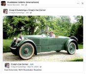 1920 STUDEBAKER Roadster FB