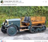 1931 CITROEN Kegresse half-track FB