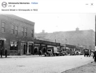 1932 Minneapolis, MN 2nd Street FB