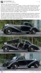 1933 HORCH 853 ‘Manuela’ Special Coupon FB