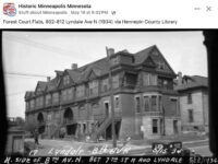 1934 Minneapolis, MN Forest Court Flats FB