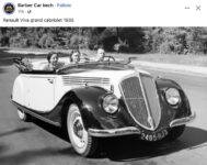 1935 RENAULT Viva frand cabriolet FB