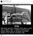 1936 MACK Armored Truck FB