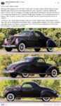 1937 LINCOLN-ZEPHYR Coupe FB