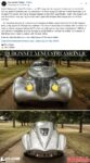 1940 ca. Andre Dubonnet’s Xenia The Xenia Streamliner concept FB