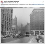 1940s Minneapolis, MN Hennepin Avenue at 4th Street FB