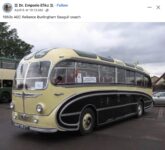 1950s AEC Reliance Burlingham Seagull coach bus FB