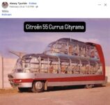 1950s CITROEN 55 Currus Cityrama bus FB