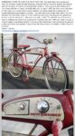 1955 HUFFY Radio Bike FB