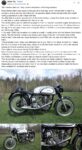 1955 NORTON Manx 40 motorcycle FB