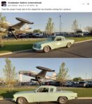 1957 ca. STUDEBAKER mint green FB