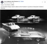 1958 CHEVROLET Corvette Stingray concepts FB