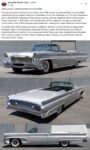 1958 LINCOLN Continental Mark III Convertible FB