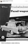 1958 STUDEBAKER Sedan Delivery FB