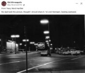 1960s ca. Minneapolis, MN 1st and Hennepin at night FB