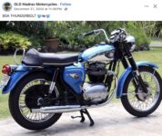 1960s ca. TRIUMPH Thunderbolt motorcycle FB