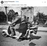 1963 LAMBRETTA scooter family FB