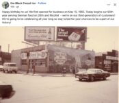 1965 5 15 Minneapolis, MN Black Forest Inn 26th and Nicollet FB