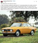 1967 ALFA ROMEO Giulia Sprint GT Veloce FB