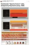 1968 RAYMOND LOWRY designed radio FB