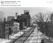 1970 Minneapolis, MN SE Main Street FB