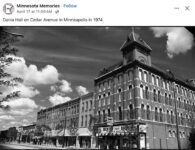 1974 Minneapolis, MN Dania Hall FB