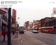 1978 Minneapolis, MN Hennepin Avenue FB