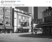 1983 Minneapolis, MN North 7th Street, Block E FB