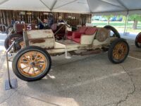 2024 8 1 Pittsburgh, PA Pittsburgh Vintage Grand Prix Ragtime Racers tent 1911 BERGDOLL left side