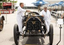 2025 6 14 Ragtime Racers SVRA SpeedTour Indianapolis Motor Speedway 1911 EMF Car 33 Justin Sicking photo FB