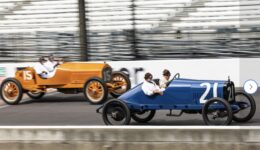 2025 6 14 Ragtime Racers SVRA SpeedTour Indianapolis Motor Speedway 1915 NATIONAL and 1916 HUDSON Justin Sicking photo FB 7