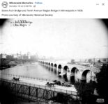1905 Minneapolis, MN Stone Arch Bridge FB